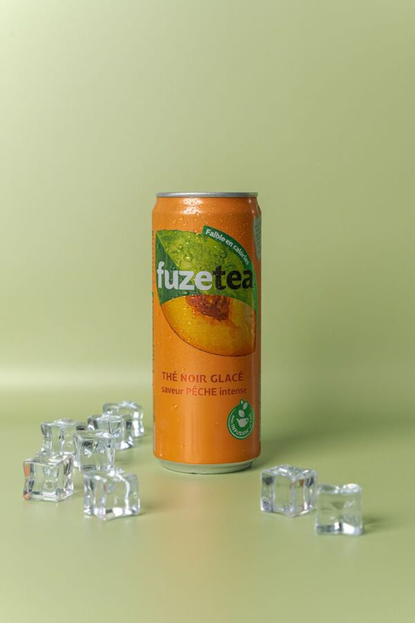 Fuze tea (1) Fuze tea Thé noir glacé pêche - 33cl