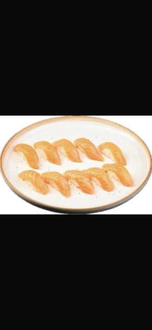 Plateau sushi saumon