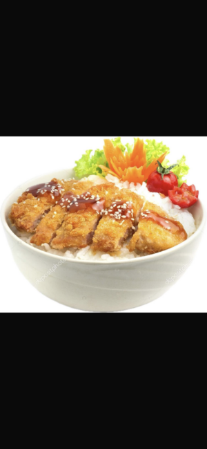 Donburi poulet fried