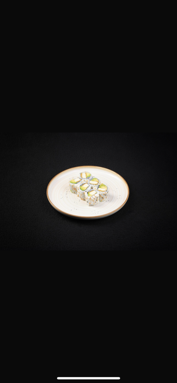 California roll poulet avocat - 6 pièces