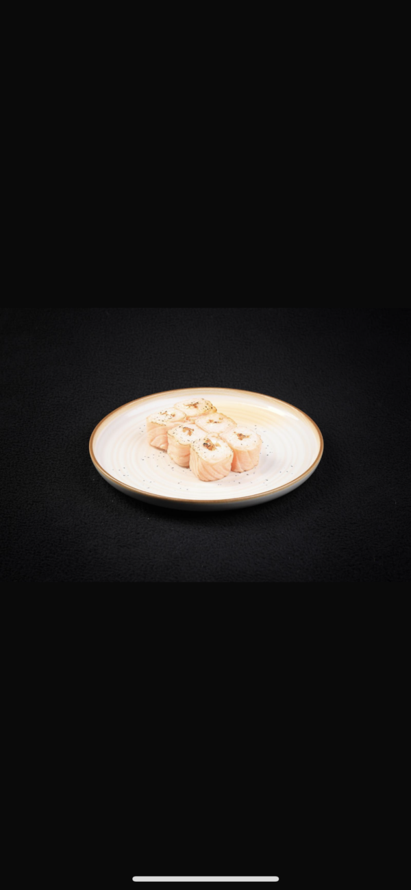 Salmon roll braisé cheese - 6 pièces
