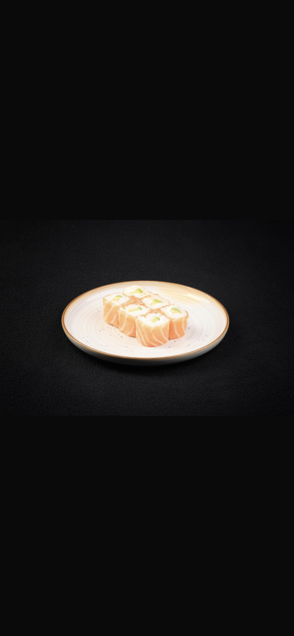 IMG_9484 2 Salmon roll concombre cheese - 6 pièces